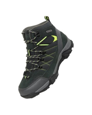 Mountain Warehouse Kinder/kleuterpad suède wandelschoenen (Kalk)