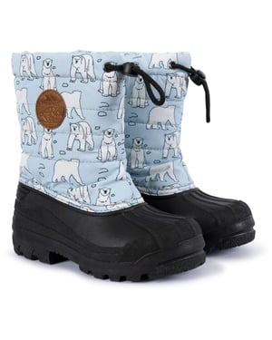 Trespass Childrens/Kids Remy Snow Boots (Blue/White/Black)