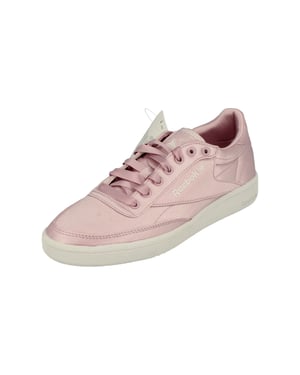 Reebok Classic Club C 85 Satin Womens Purple Trainers