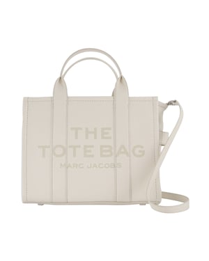 The Medium Tote Bag - Marc Jacobs - Leather - Silver