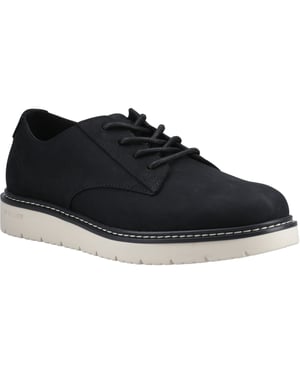 TOMS Navi TRVL LITE Leather Men's Black Oxford Shoes