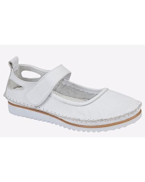Mod Comfys Felicia Window Back Leather Womens Shoes