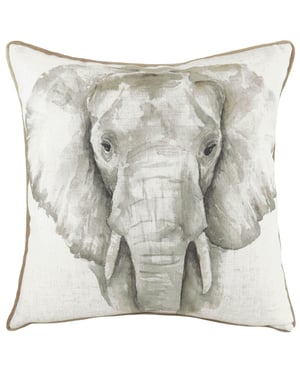 Evans Lichfield Safari Elephant Elephant Cushion