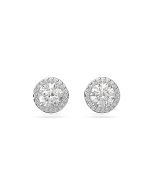 Swarovski 'Constella' Women's Base Metal Stud Earrings - Silver 5636269