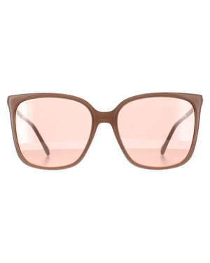 Jimmy Choo SCILLA/S FWM 2S nude roze flash zilver spiegel zonnebril