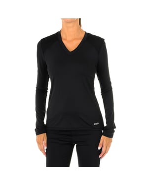 Dames sport T-shirt met lange mouwen S06S8