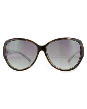 Ted Baker Sunglasses TB1394 Shay 112 Tortoise Green Grey Gradient