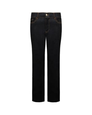 Emporio Armani Lage Taille Wijde Benen Heren Jeans