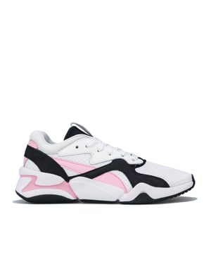 Puma Nova 90's Block Womens White Trainers