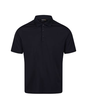 Regatta Mens Pro Moisture Wicking Polo Shirt (Navy)
