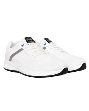 Crosshatch Kamran Trainers för herrar (vit)