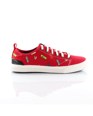 Toms x Marvel Trvl Lite Low Damestrainers Rood