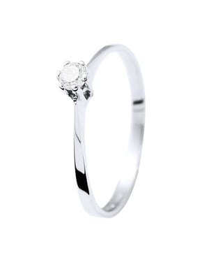 DIADEMA - Ring - Diamant - Vitguld