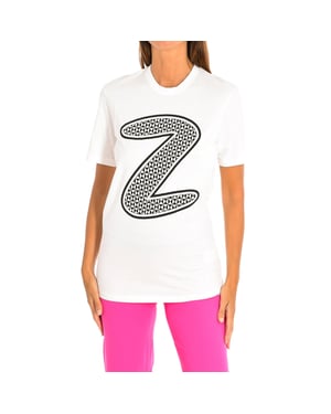 Kortärmad sport-T-shirt med rund hals för kvinnor Z2T00164