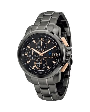 Maserati Horloge R8873645001 Zwart