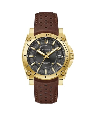 Bulova Precisionist Icon Men's Brown Watch 97B216