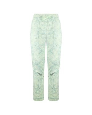 Gymshark Print Chalk Dames Groene Track Broek