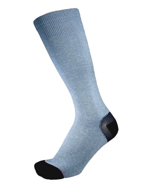 1000 Mile - Ladies Lightweight Walking Repreve Breathable Anti Blister Socks - Cornflower Marl