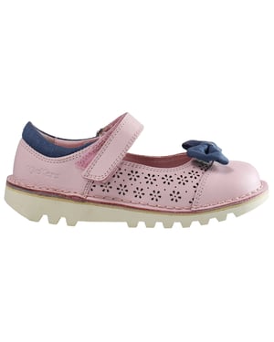Kickers Bowtie 2 Kids Pink Shoes