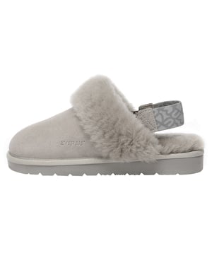 EVER AU Dam Pelican Slingback-tofflor med avtagbar rem - Grå