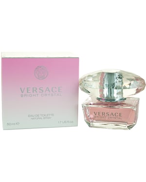 Versace Bright Crystal Eau de Toilette 50ml Spray For Her