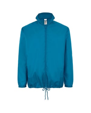 SOLS Unisex Shift Showerproof Windbreaker Jasje (Aqua)