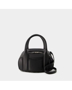 Roc liten axelremsväska - Alexander Wang - Läder - Svart