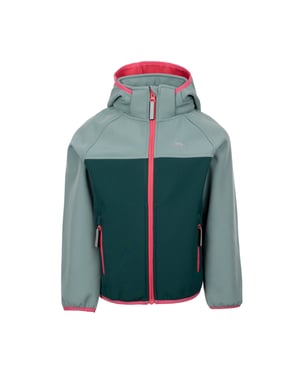 Trespass Hanbury Soft Shell-jacka för barn/ungdomar (Pine)