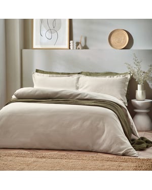 Yard Waffle Textured Duvet Cover Set