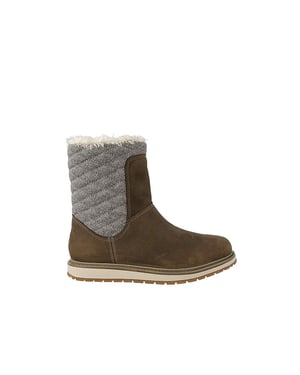 Helly Hansen Seraphina Slip-On Brown Nubuck Leather Womens Boots 112 58.701