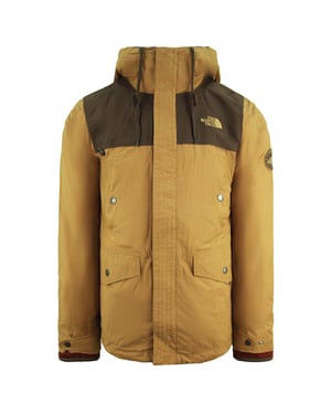 The North Face Snap Neck Triclimate Mens Brown Lifestyle Coat