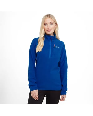 OEX Women's Ardmore Half Zip Fleece with Chest Pocket, Warm & Lightweight Mid-layer