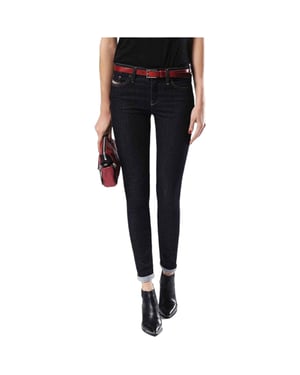 DIESEL SKINZEE Womens Denim Jeans
