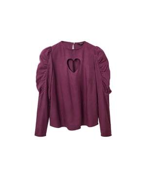 Desigual Women's Blouse In Purple