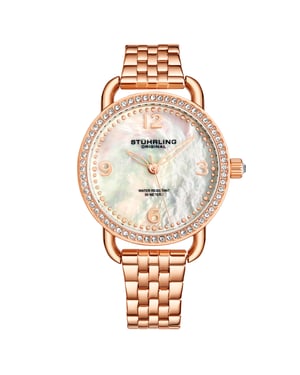 Rose Gold Symphony Quartz 38mm