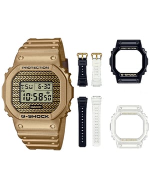 Casio G-shock Men's Gold Watch DWE-5600HG-1ER