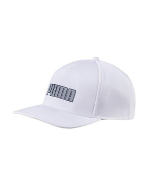 Puma DryCell Go Time Flex Snapback Justerbar Unisex Vit Hatt 021430 01