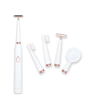 Italian Design Set Beaut&Shine Ultrasoon Gezichts Y Tandheelkundig 3In1