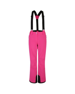 Dare 2B Womens/Ladies Effused II Waterproof Ski Trousers (Pure Pink)