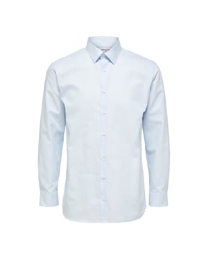 Selected Regethan classic overhemd licht
