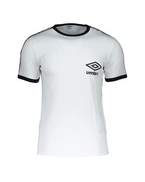Umbro Taped Ringer Vit T-shirt för herrar