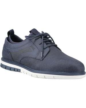 Pod Murphy Leather Men's Navy Lace-Up Shoes