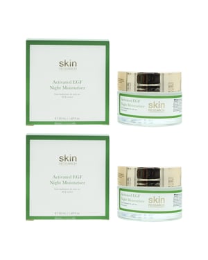 Skin Research Advanced Epidermal Growth Factor Night Moisturiser 50ml X 2
