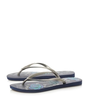 Havaianas Ladies - Slim Flower Print Flip Flop