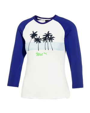 Puma x Fenty White Raglan T-Shirt - Womens