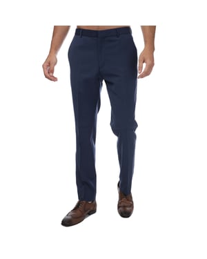Men's Ted Baker Formal Suit Trousers in Blue