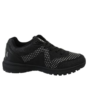 Plein Sport Women's Black Polyester Runner Jasmines Sneakers Shoes