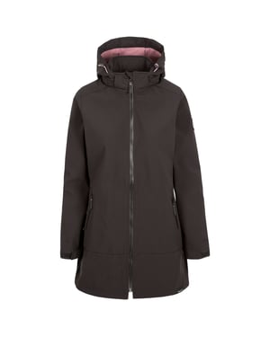 Trespass Dames/Dames Samantha Soft Shell Jacket (Zwart)