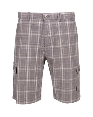 Trespass - Heren Earwig Cargo Korte Broek (Stormgrijs geruit)
