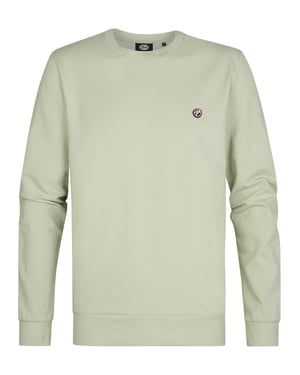 Petrol Industries - Heren Logo Sweater Seaviewpark - Groen